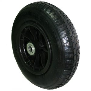 Wheelbarrow wheel black